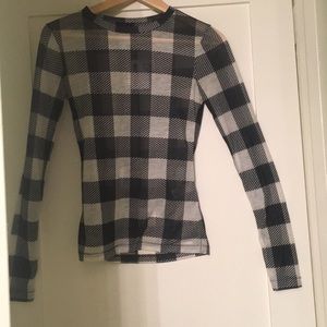 Rag & Bone long sleeve patterned shirt in XS